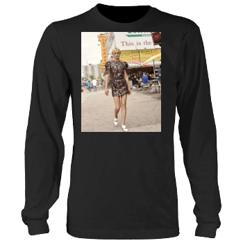 Amber Valletta Men's Heavy Long Sleeve TShirt