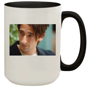 Adrien Brody 15oz Colored Inner & Handle Mug