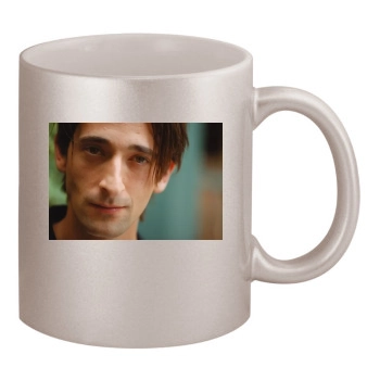 Adrien Brody 11oz Metallic Silver Mug