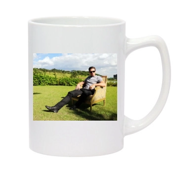 Hugh Jackman 14oz White Statesman Mug