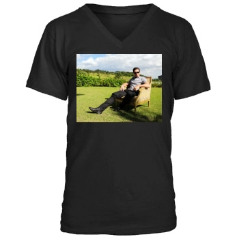 Hugh Jackman Men's V-Neck T-Shirt