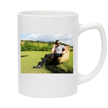 Hugh Jackman 14oz White Statesman Mug