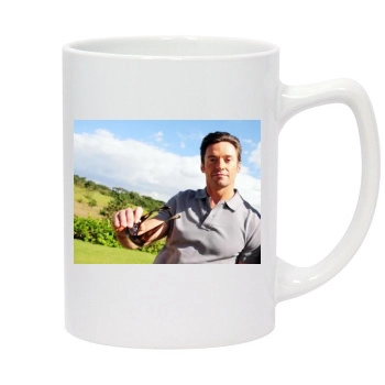 Hugh Jackman 14oz White Statesman Mug