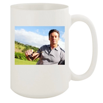 Hugh Jackman 15oz White Mug