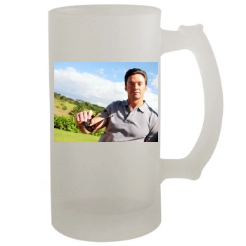 Hugh Jackman 16oz Frosted Beer Stein