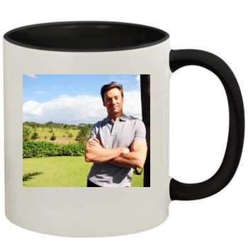 Hugh Jackman 11oz Colored Inner & Handle Mug