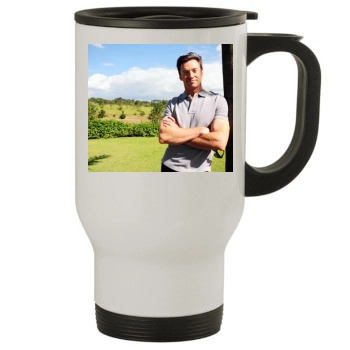 Hugh Jackman Stainless Steel Travel Mug