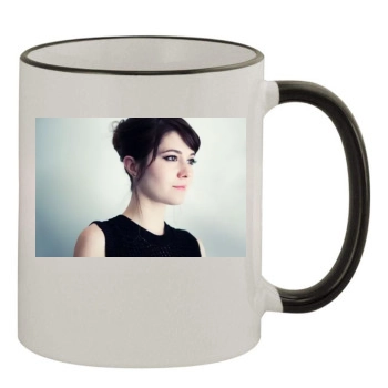 Mary Elizabeth Winstead 11oz Colored Rim & Handle Mug