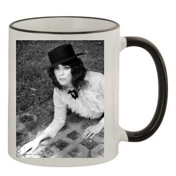 Mary Elizabeth Winstead 11oz Colored Rim & Handle Mug