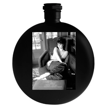 Mary Elizabeth Winstead Round Flask