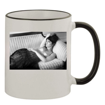 Mary Elizabeth Winstead 11oz Colored Rim & Handle Mug