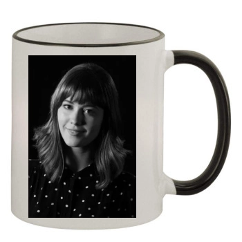 Mary Elizabeth Winstead 11oz Colored Rim & Handle Mug