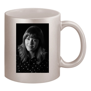 Mary Elizabeth Winstead 11oz Metallic Silver Mug