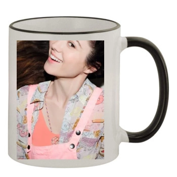 Mary Elizabeth Winstead 11oz Colored Rim & Handle Mug