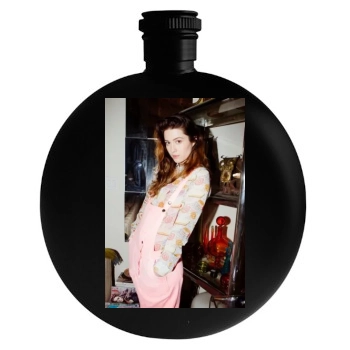 Mary Elizabeth Winstead Round Flask