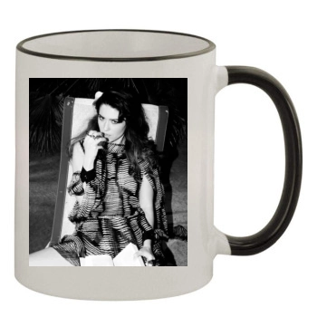 Mary Elizabeth Winstead 11oz Colored Rim & Handle Mug