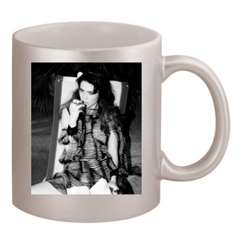 Mary Elizabeth Winstead 11oz Metallic Silver Mug