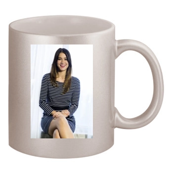 Mary Elizabeth Winstead 11oz Metallic Silver Mug