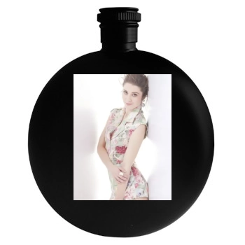 Mary Elizabeth Winstead Round Flask