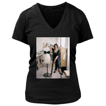 Sadie Frost Women's Deep V-Neck TShirt