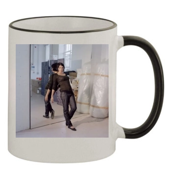 Sadie Frost 11oz Colored Rim & Handle Mug