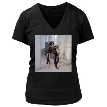 Sadie Frost Women's Deep V-Neck TShirt