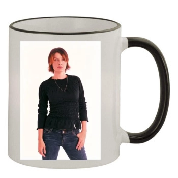 Sadie Frost 11oz Colored Rim & Handle Mug