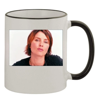 Sadie Frost 11oz Colored Rim & Handle Mug