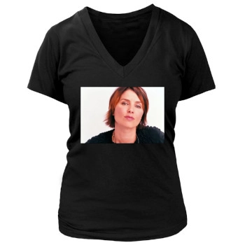 Sadie Frost Women's Deep V-Neck TShirt