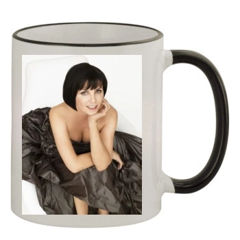 Sadie Frost 11oz Colored Rim & Handle Mug