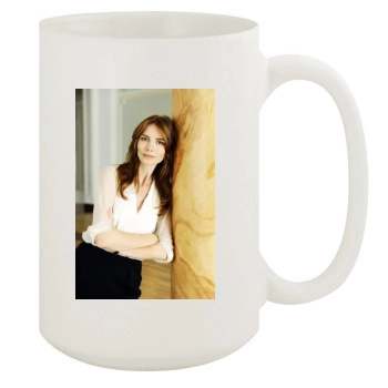 Saffron Burrows 15oz White Mug