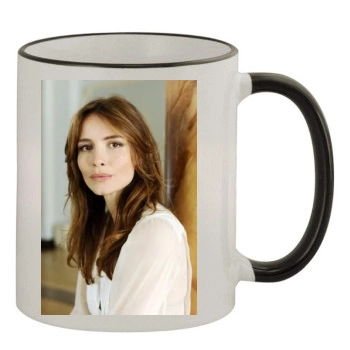 Saffron Burrows 11oz Colored Rim & Handle Mug