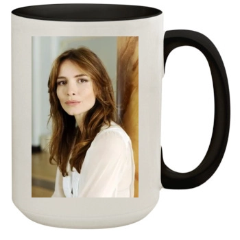 Saffron Burrows 15oz Colored Inner & Handle Mug