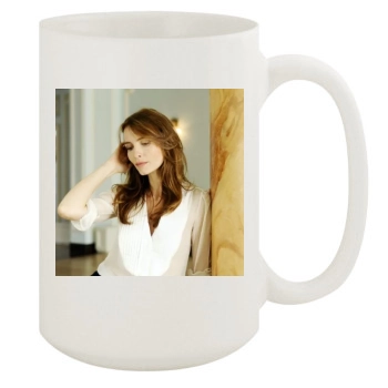 Saffron Burrows 15oz White Mug