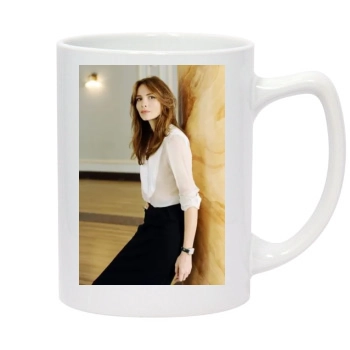 Saffron Burrows 14oz White Statesman Mug