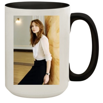 Saffron Burrows 15oz Colored Inner & Handle Mug