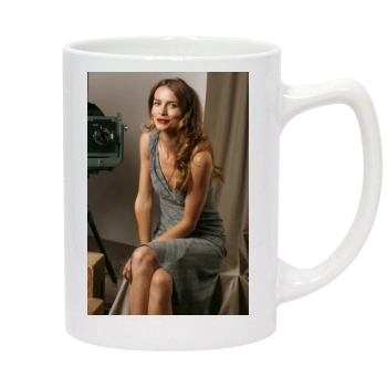 Saffron Burrows 14oz White Statesman Mug