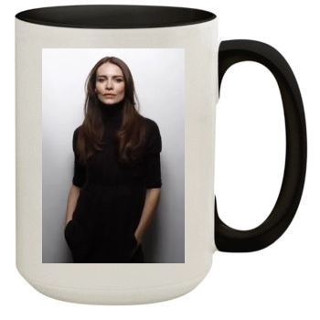 Saffron Burrows 15oz Colored Inner & Handle Mug