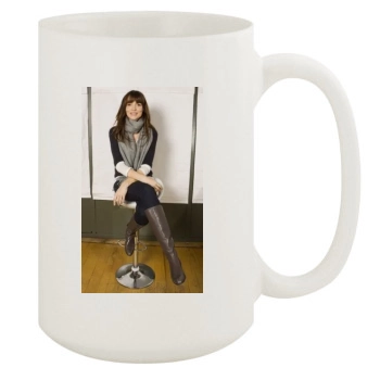 Saffron Burrows 15oz White Mug