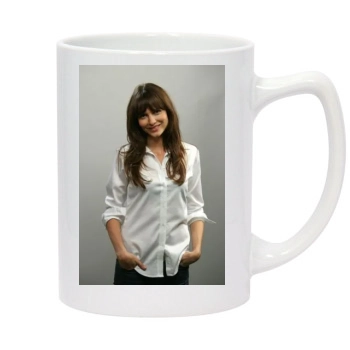 Saffron Burrows 14oz White Statesman Mug