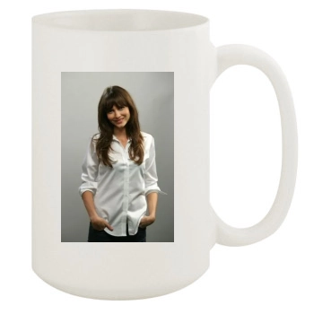 Saffron Burrows 15oz White Mug