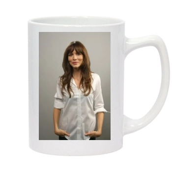 Saffron Burrows 14oz White Statesman Mug