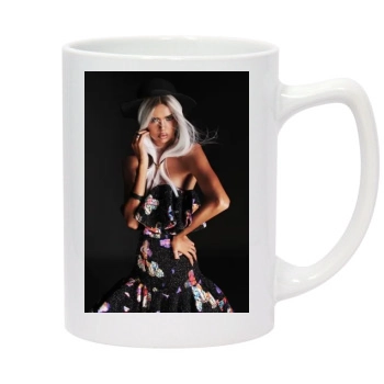 Samantha Harris 14oz White Statesman Mug