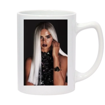 Samantha Harris 14oz White Statesman Mug