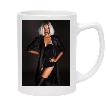 Samantha Harris 14oz White Statesman Mug