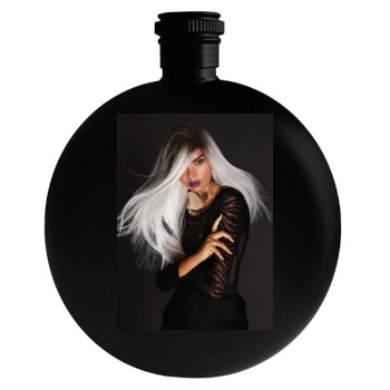 Samantha Harris Round Flask