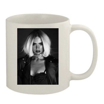 Samantha Harris 11oz White Mug