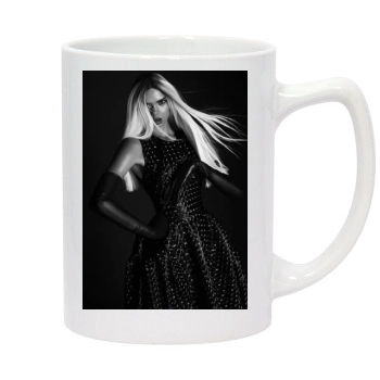 Samantha Harris 14oz White Statesman Mug