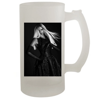 Samantha Harris 16oz Frosted Beer Stein