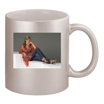 Samantha Janus 11oz Metallic Silver Mug